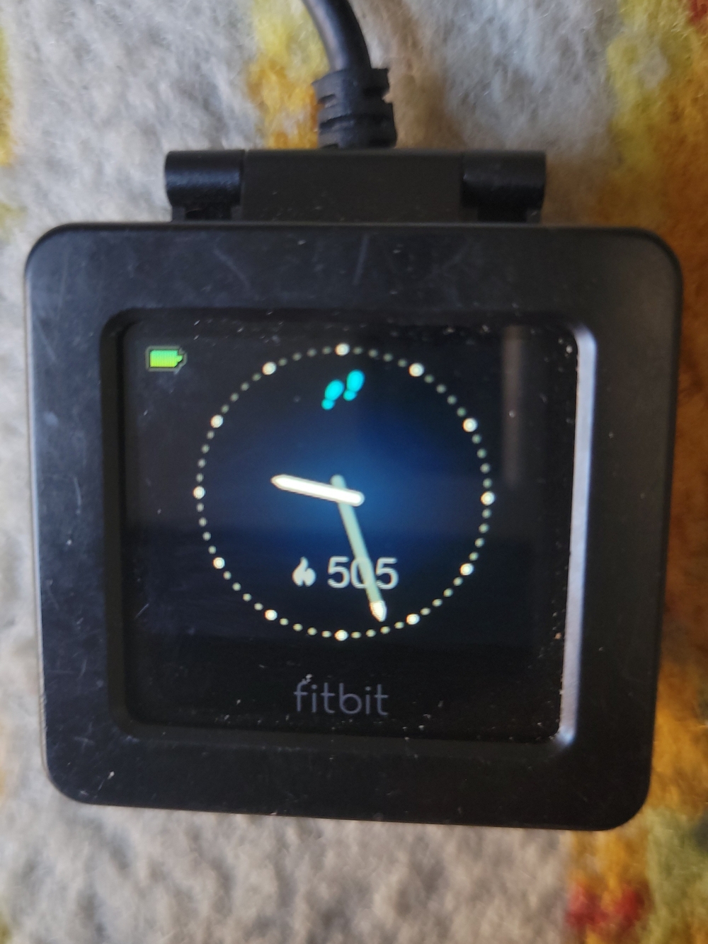 Fitbit Black Smartwatch Fitness Tracker - Black